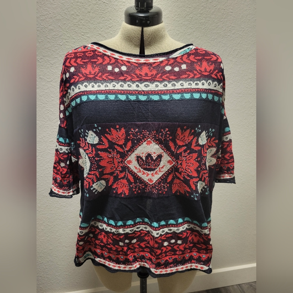 Aldo Martins Size 12 Short Sleeved Top